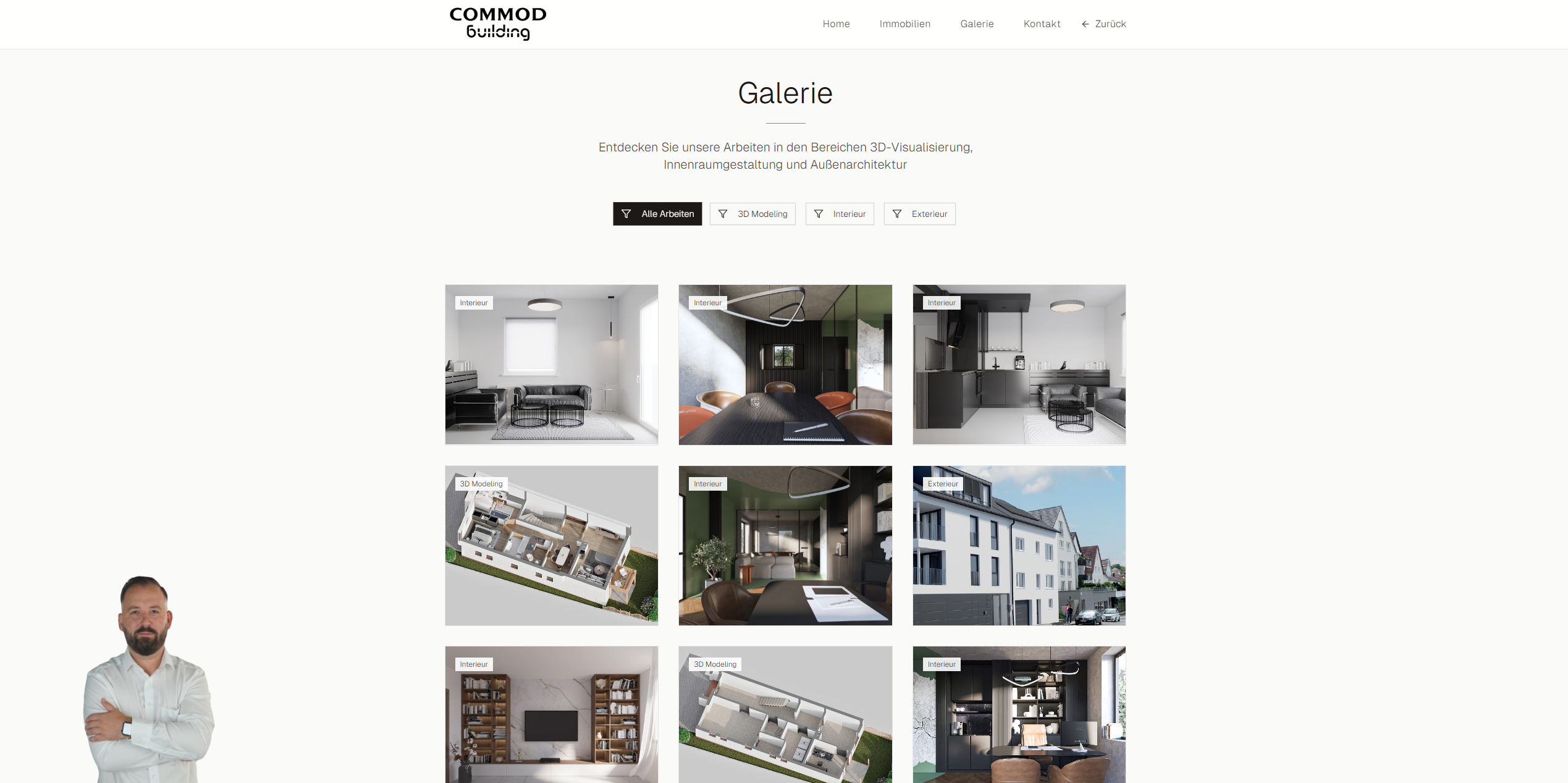 COMMOD Building Website - Gallery image 3 showing additional features